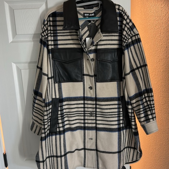 DKNY ONG LIGHT JACKET WITH POCKETS - Picture 4 of 6